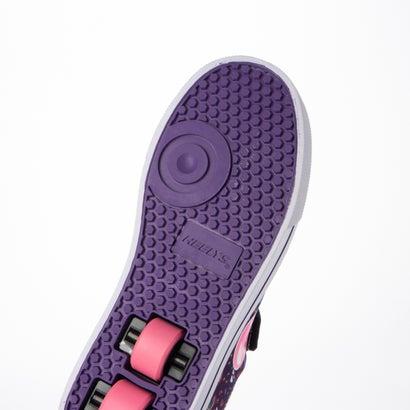 ヒーリーズ HEELYS SNAZZY-PURPLE/MULTI RAINBOW NYLON CANVAS （パープル）｜locondo-shopping｜06