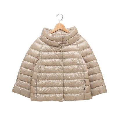 HERNO（ヘルノ） ダウンジャケット コート ケープ ベージュ レディース