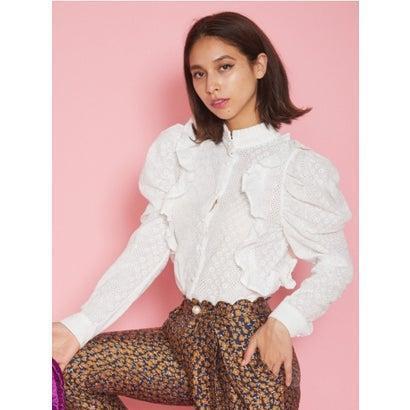 爆買いSALE lace cotton blouse （beige） ブランド公式 LOCOMALL ロコモール - 通販 - PayPayモール 正規店好評