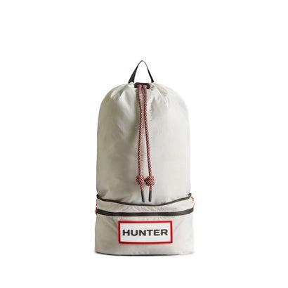 ハンター HUNTER トラベル リップストップ バックパック （WHITE/RED BOX LOGO）｜locondo-shopping｜13