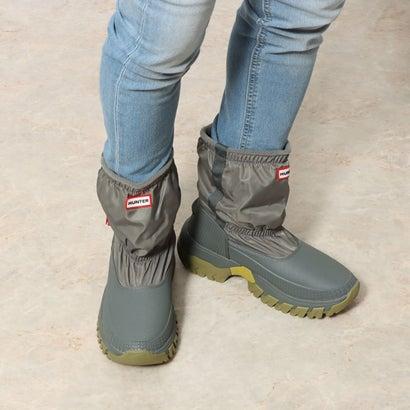 ハンター HUNTER 【メンズ】ワンダラーショートスノーブーツ （URBAN GREY/UTILITY GREEN）｜locondo-shopping｜09