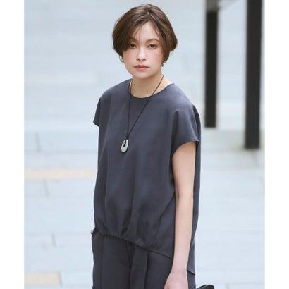 ICB（アイシービー） ICB FluidBackSatin フレンチスリーブブラウス
