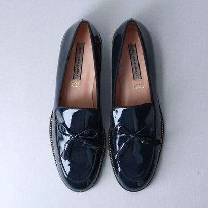 INTER-CHAUSSURES インターショシュール タッセルリボンエナメルモカ 