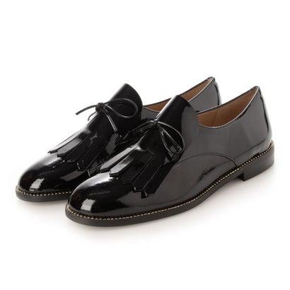 インターショシュール INTER-CHAUSSURES レースリボンエナメルキルト 