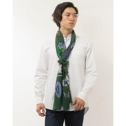 イヌイエディションズ INOUI EDITIONS ストールマフラー （GREEN 