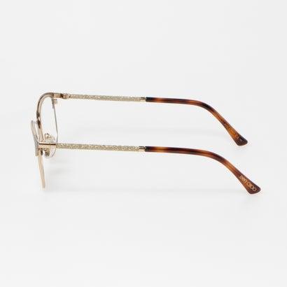 ジミー チュー JIMMY CHOO メガネ 眼鏡 アイウェア レディース メンズ （ブラウン/ゴールド）｜locondo-shopping｜02