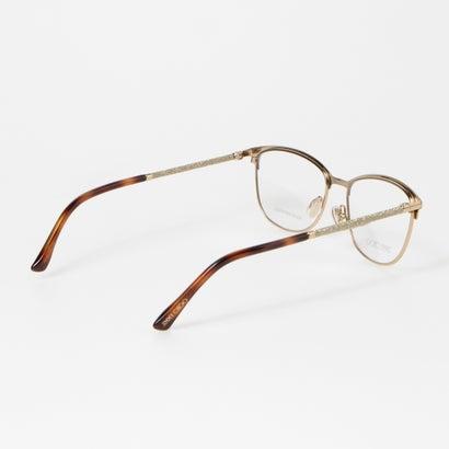 ジミー チュー JIMMY CHOO メガネ 眼鏡 アイウェア レディース メンズ （ブラウン/ゴールド）｜locondo-shopping｜03