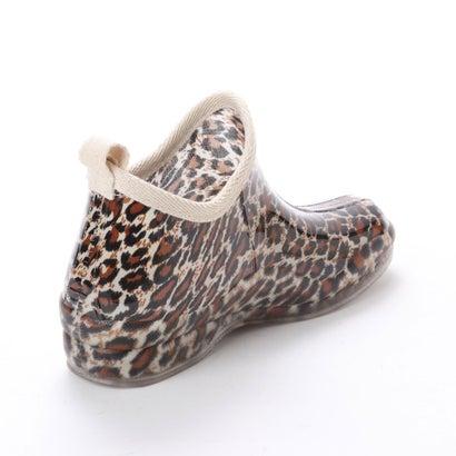 ケーズプラス K's PLUS レオパード（ヒョウ柄） ガーデニングブーツ ショート レインシューズ kp_16029 （BROWN/Leopard）｜locondo-shopping｜04