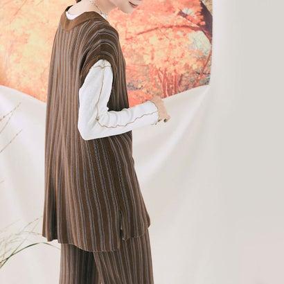 キラキラショップ KiraKiraShop セットアップ《ストライプニット 