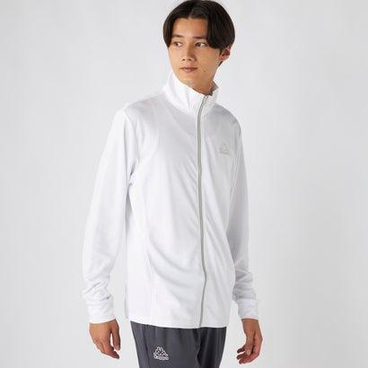 Kappa カッパ パワーショルダー ジップアップジャケット Lサイズ Kappa カッパストラックジャケットメンズ ブランド 長袖 フリース 防寒