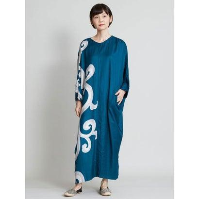 カヤ 蔓唐草ワンピース ブルーグリーン ブランド公式 Locomall ロコモール 通販 Paypayモール