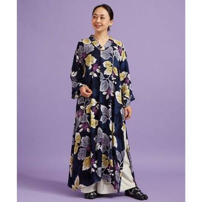 カヤ りんどう着物風ワンピース ネイビー ブランド公式 Locomall ロコモール 通販 Paypayモール