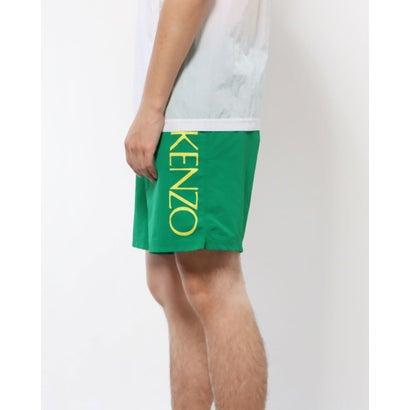 ケンゾー KENZO メンズ 配色Logo Print Swim Shorts【返品不可商品】 （Grass Green）｜locondo-shopping｜02