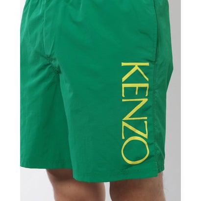 ケンゾー KENZO メンズ 配色Logo Print Swim Shorts【返品不可商品】 （Grass Green）｜locondo-shopping｜08