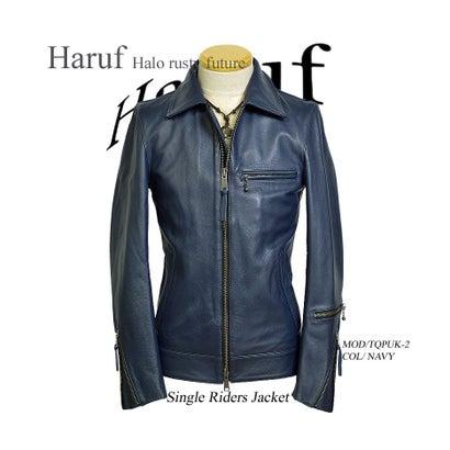 ハルフ Haruf レザージャケット ライダースジャケット 革ジャン メンズ