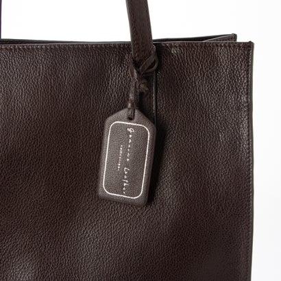 レザーラボラトリー Leather Laboratory 本革 レディー縦型 トート バッグ （CHOCO）｜locondo-shopping｜05
