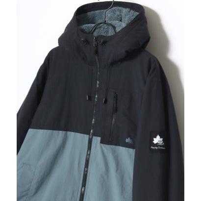 LOGOS/ロゴス MOUNTAIN PARKA/撥水 裏フリース ロゴ ワンポイント