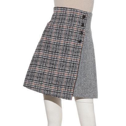 リリーブラウン Lily Brown ツイードチェック台形スカート イエロー ブランド公式 Locomall ロコモール 通販 Paypayモール