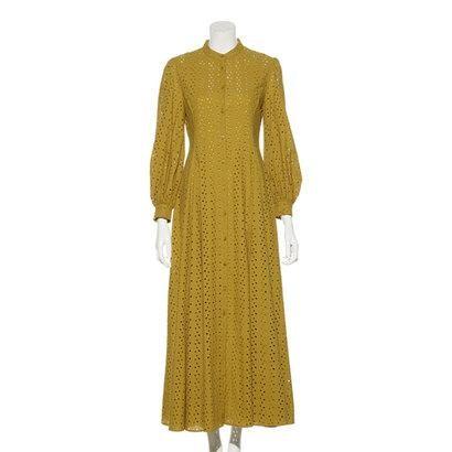 リリーブラウン Lily Brown コットン刺繍ロングワンピース イエロー ブランド公式 Locomall ロコモール 通販 Paypayモール