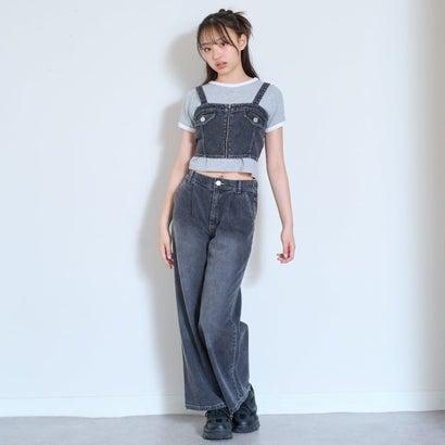 LOVETOXIC ラブトキシック Lovetoxic 【LTXC】デニムビスチェ￥nワイド
