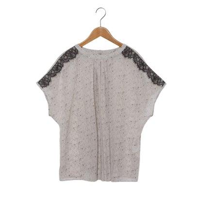 レリアンプラスハウス Leilian PLUS HOUSE ブラウス （グレー系）