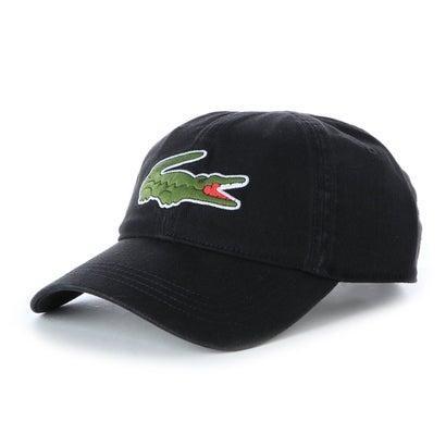 ラコステ LACOSTE MENS BIG CROCO GABARDINE CAP （BLACK）