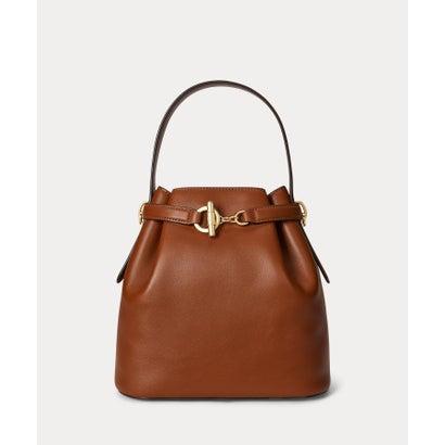 ローレン ラルフ ローレン LAUREN RALPH LAUREN レザー ミディアム Blaike バケット バッグ （200ブラウン）