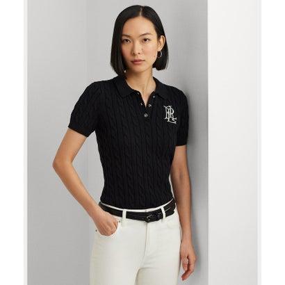 LAUREN RALPH LAUREN ケーブルニット コットン　ポロ セーター ケーブルニット コットン ポロカラー セーター | ラルフ ローレン公式