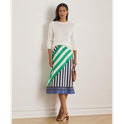 新品タグ付き♡ラルフローレン♡ロゴコットン キャンバス Aラインスカート　香里奈 新品タグ付き♡ラルフローレン♡ロゴコットン キャンバス Aライン