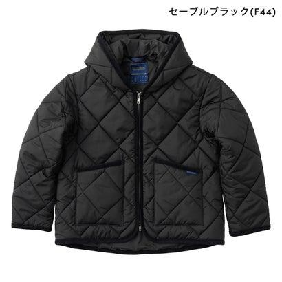 ラベンハム LAVENHAM ジャケット ビッグキルト ジップド クレイドン ウィメンズ フード付きジャケット LV10114 （セーブルブラック(F