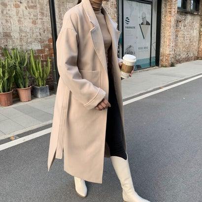 レディライク Lady Like ベルト付きゆったりチェスターコート ライトベージュ ブランド公式 Locomall ロコモール 通販 Paypayモール