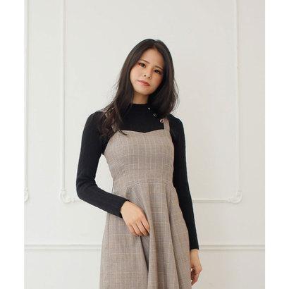 リップサービス Lip Service アシメボタンケーブルモックニットワンピース ブラック ブランド公式 Locomall ロコモール 通販 Paypayモール