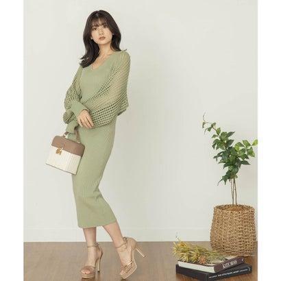 楽天 リップサービス Lip Service 2wayシアーニットアンサンブルワンピース グリーン 工場直送 Etestbd Com