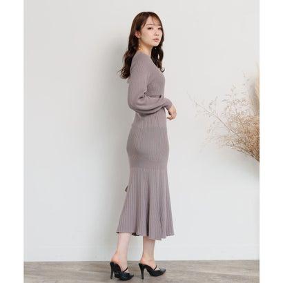 リップサービス Lip Service アシメデザインリブマーメイドワンピース パープル ブランド公式 Locomall ロコモール 通販 Paypayモール