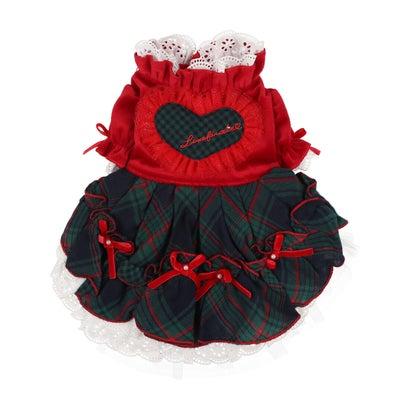 リュクスバーディ Luxe birdie バーディ アイナワンピース S レッド