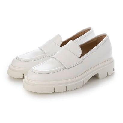 Luca Grossi ルカ グロッシ タンクソールローファー （ホワイト