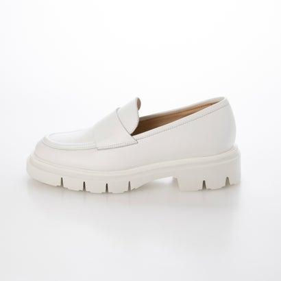 Luca Grossi ルカ グロッシ タンクソールローファー （ホワイト