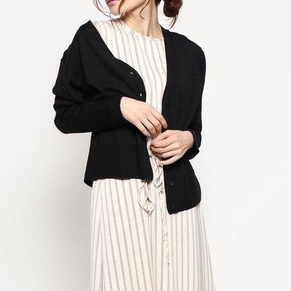 ミラオーウェン Mila Owen ヴィエラヤーンvネックボックスカーディガン ベージュ ブランド公式 Locomall ロコモール 通販 Paypayモール
