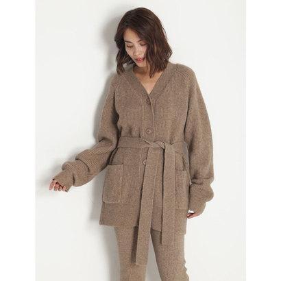 ミラオーウェン Mila Owen ニットセットアップベルト付カーディガン ピンク ブランド公式 Locomall ロコモール 通販 Paypayモール