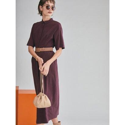 ミラオーウェン Mila Owen コクーンシルエットシャツワンピース ライトグレー ブランド公式 Locomall ロコモール 通販 Paypayモール