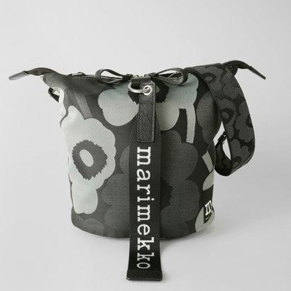 マリメッコ marimekko ショルダーバッグ ウニッコ CARRY ALL 094634 990 （グレー/ダークグレー/ブラック）