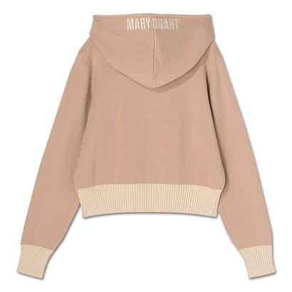 マリクワパーカー マリークワント MARY QUANT フードロゴ パーカ