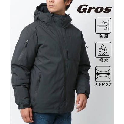 マルカワ MARUKAWA 別注【Gros/グロス】アシンメトリージップ 防風 撥