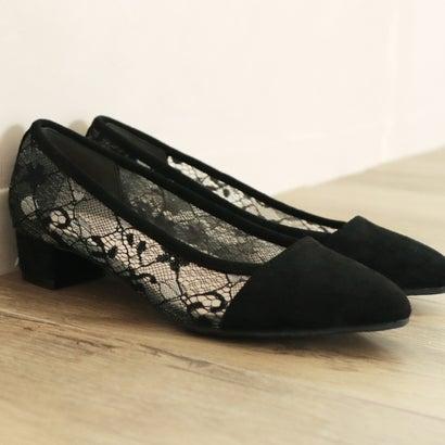 masyugirl マシュガール 【4E幅広・大きいサイズ】レース素材ポイン  