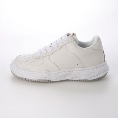 メゾン ミハラヤスヒロ Maison MIHARA YASUHIRO WAYNE LOW ローカット レザー スニーカー A07FW702 シューズの画像