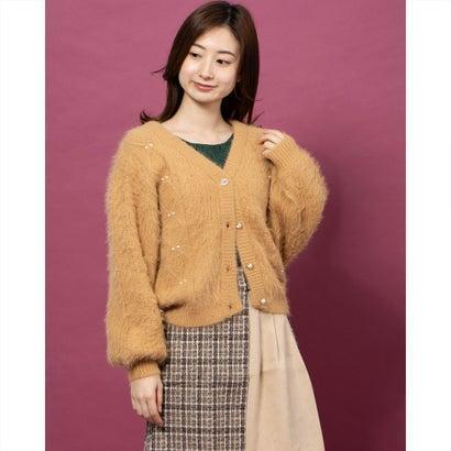 マジェスティックレゴンアウトレット Majestic Legon Outlet フワフワハートボタンカーディガン ベージュ ブランド公式 Locomall ロコモール 通販 Paypayモール