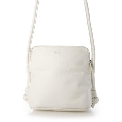 MADULI（マドゥリ） レザースクエアショルダーバッグ （WHITE