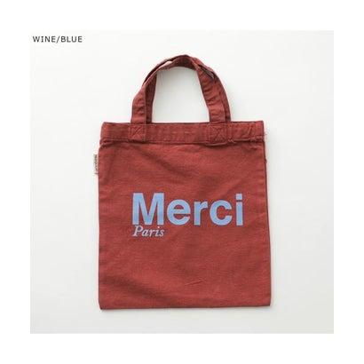 MERCI（メルシー） ミニ トートバッグ MINI TOTE MERCI ロゴ （WINE