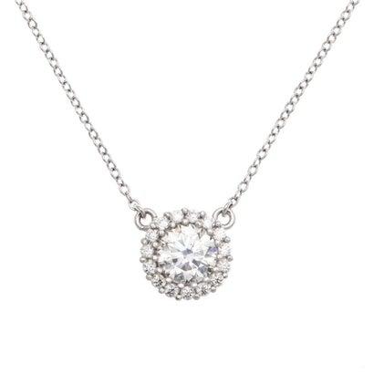 ミーティアニューヨーク METEOR NEW YORK 1ct ヘイローネックレス 