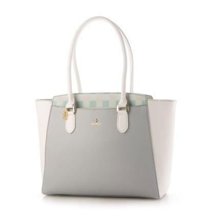 ミッシュマッシュ Misch Masch スプモーネ ポーチ付きa4対応トートバッグ ブルー ブランド公式 Locomall ロコモール 通販 Paypayモール